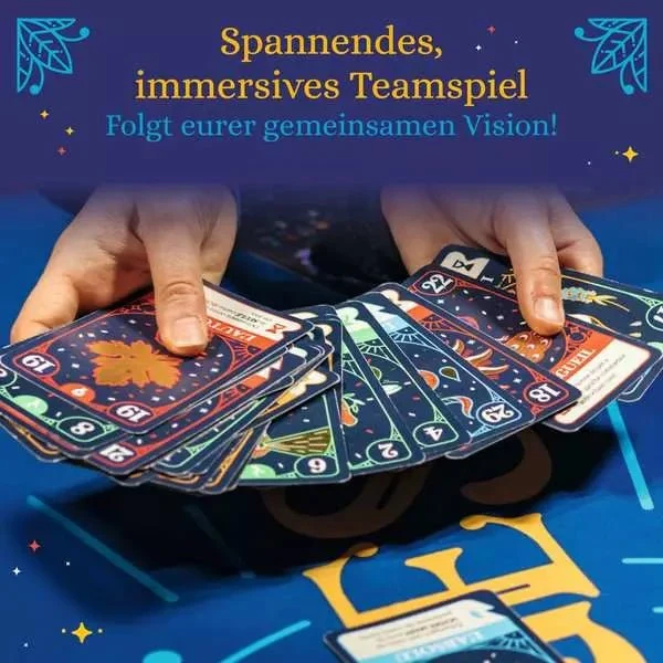 Kartenspiel VISION – Teamspiel mit einzigartigen Karteneffekten ab 10