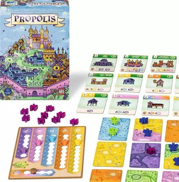 Brettspiel Propolis – Mittelalterliche Bienenvölker im Wettstreit