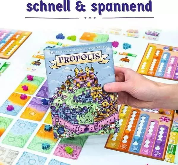 Brettspiel Propolis – Mittelalterliche Bienenvölker im Wettstreit