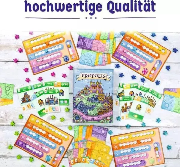 Brettspiel Propolis – Mittelalterliche Bienenvölker im Wettstreit