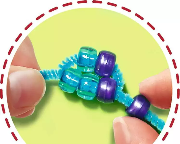 BeCreative Mini Perlentiere Seepferdchen – Bastelset ab 6 Jahren