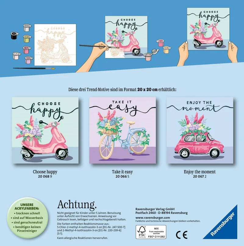 Malen nach Zahlen Take It Easy ab 12 Jahren – Ravensburger