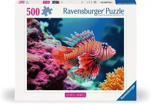 Puzzle 500 Teile - Red Lion Fish