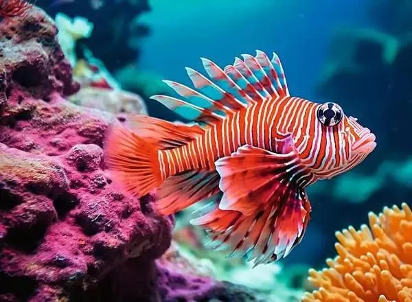 Puzzle 500 Teile - Red Lion Fish