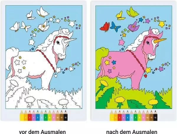 Malen nach Zahlen - CreArt- Zauberponys