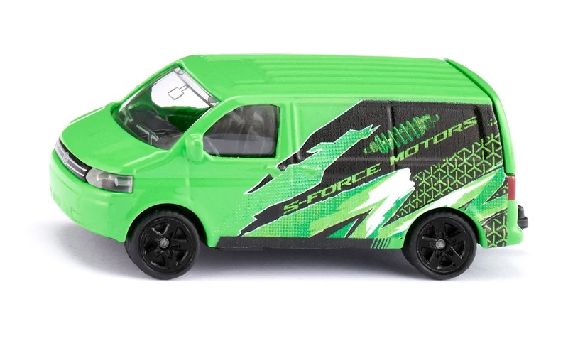 Transporter VW T5 von SIKU – Robustes Modellauto mit Anhängerkupplung
