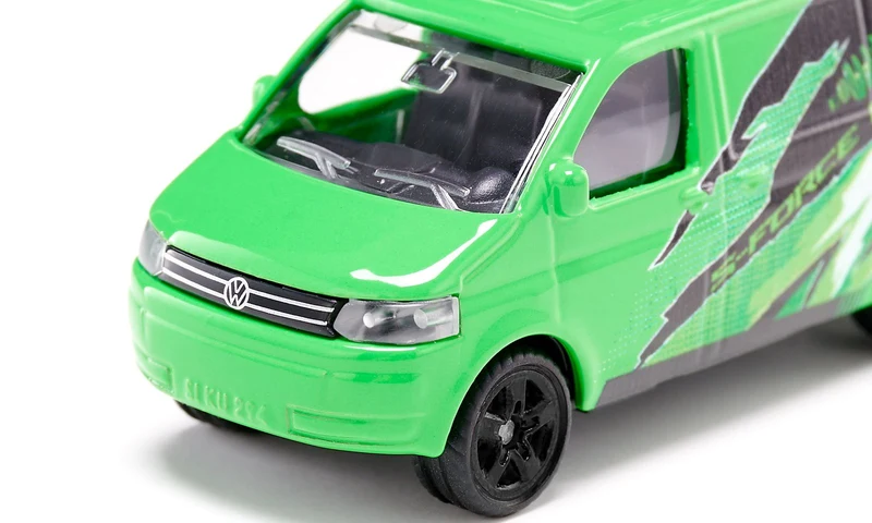 Transporter VW T5 von SIKU – Robustes Modellauto mit Anhängerkupplung
