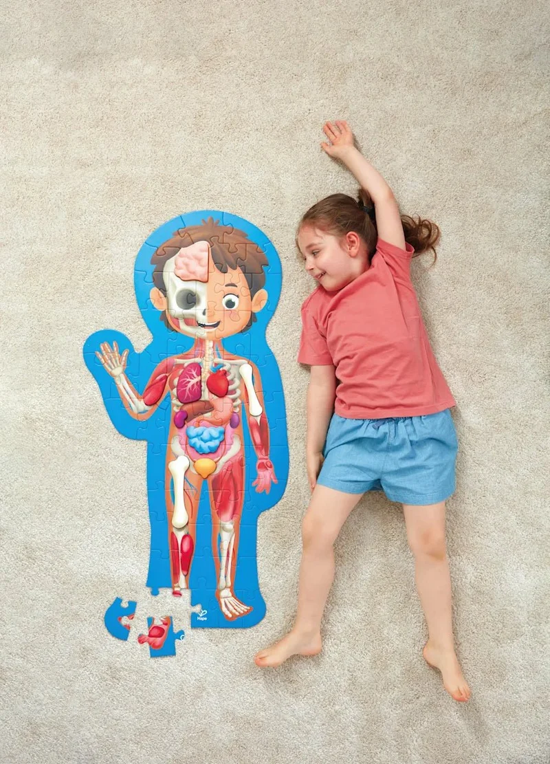 Puzzle Mein Körper - Anatomie-Puzzle Kinder
