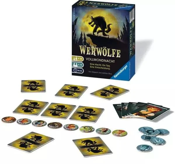 Werwölfe Vollmondnacht – Ravensburger Bluffspiel