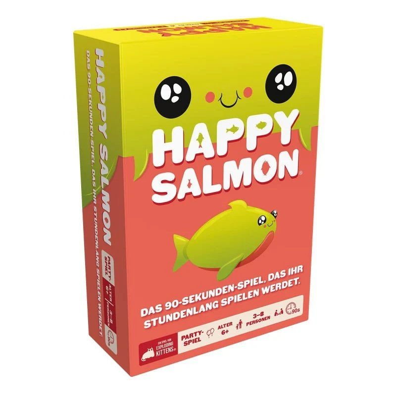 Happy Salmon Partyspiel ab 6 Jahren – Asmodee