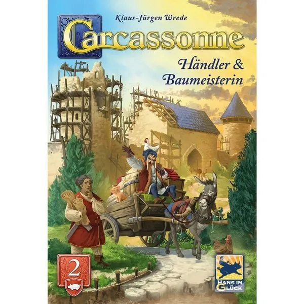 Carcassonne Händler und Baumeisterin - Erweiterung
