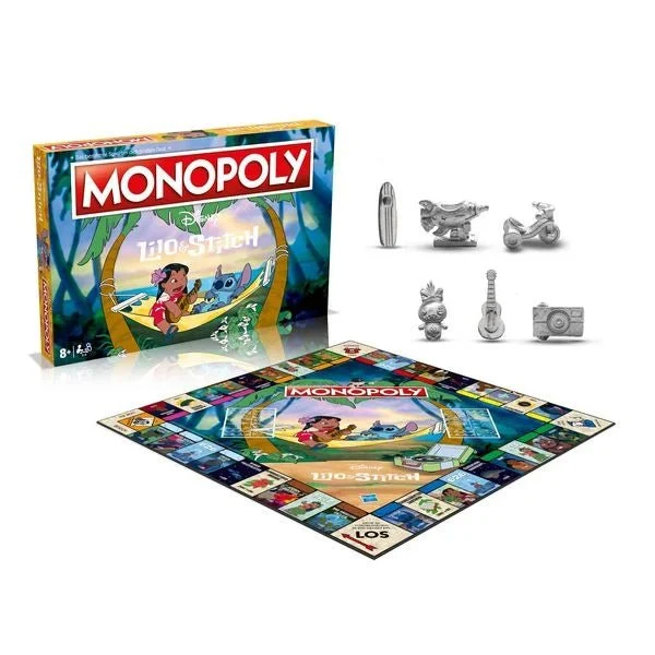 Monopoly Lilo & Stitch – Brettspiel ab 8 Jahren – Winning Moves