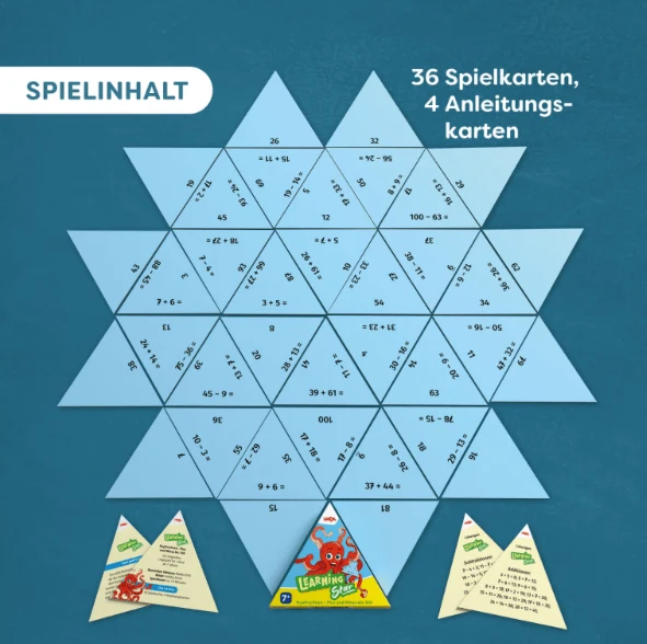 Learning Star Rechnen – Rechenlernspiel ab 7 Jahren – HABA