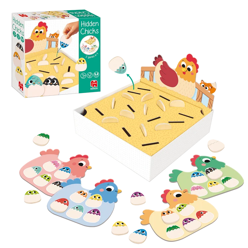 Hidden Chicks – Lotto- und Memoryspiel
