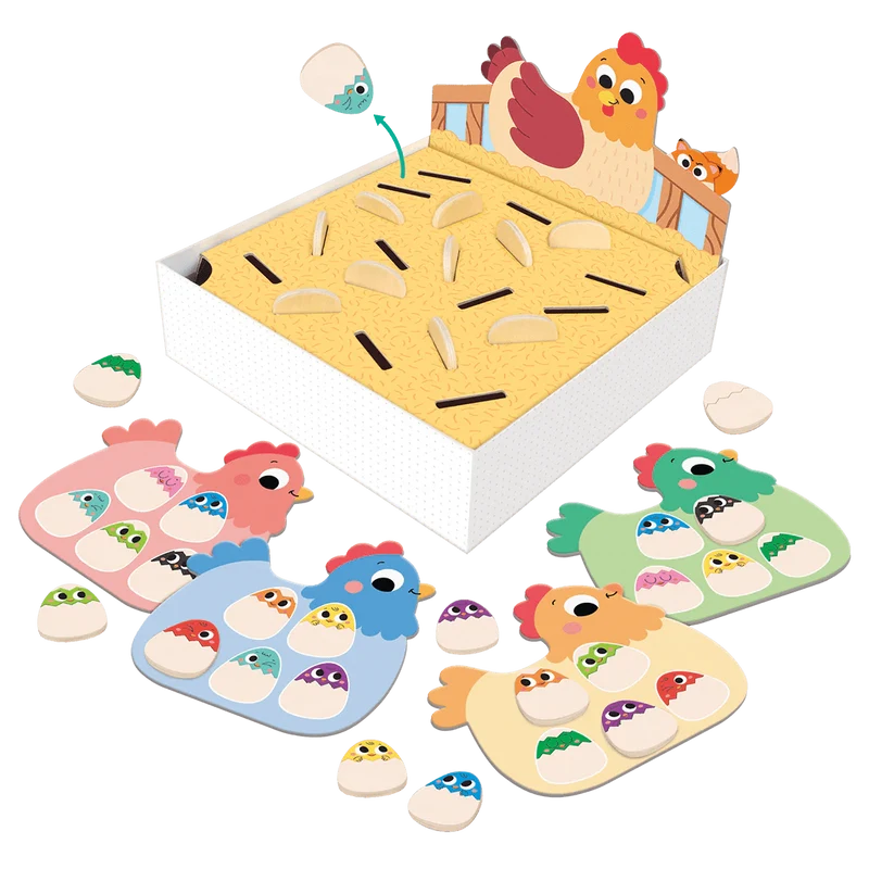 Hidden Chicks – Lotto- und Memoryspiel