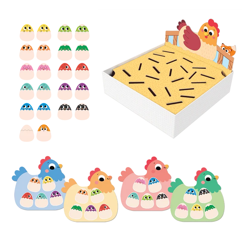 Hidden Chicks – Lotto- und Memoryspiel