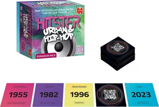 Hitster Urban & Hip-Hop Erweiterung Partyspiel