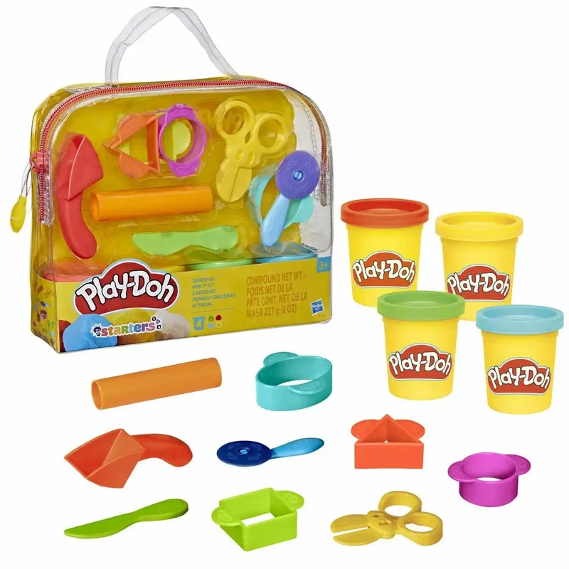 Play-Doh Starter Set – Knetset mit Zubehör – Hasbro