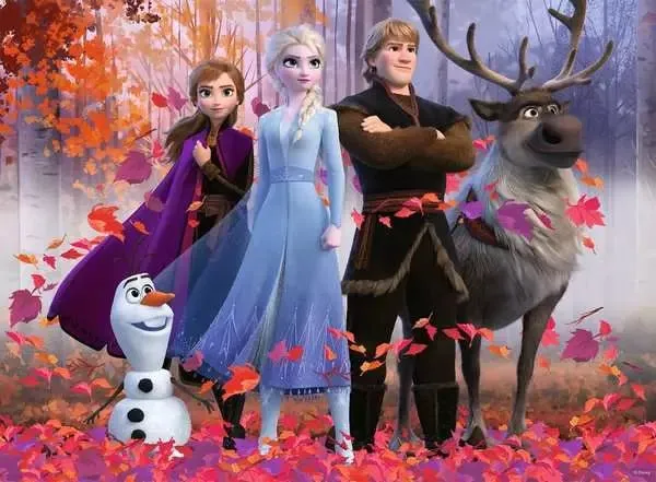 Ravensburger Puzzle Magie des Waldes – Frozen 2 - 100 XXL-Teile