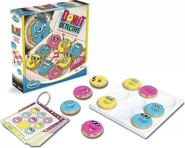 Donut Detective Logikspiel ab 5 Jahren