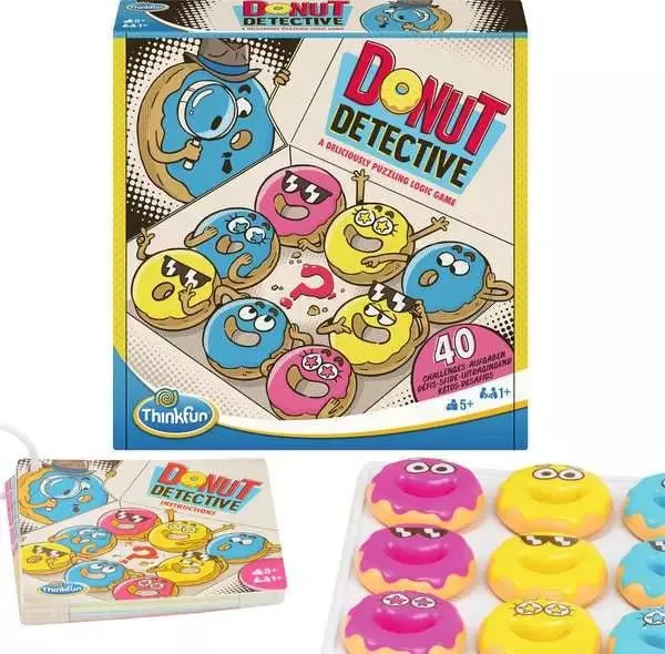 Donut Detective Logikspiel ab 5 Jahren