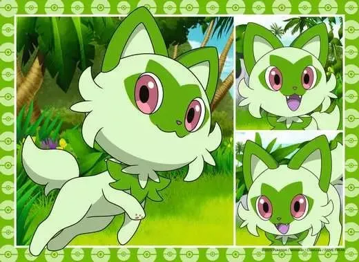 Kinderpuzzle ab 6 Jahren - Speedy Puzzle Pokémon - 4x35 Teile