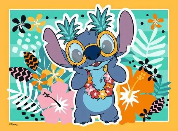 Kinderpuzzle ab 6 Jahren - Speedy Puzzle Stitch - 4x35 Teile