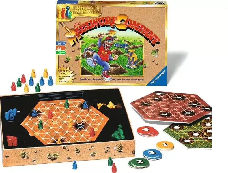 Die Maulwurf Company – Ravensburger Lauf- und Brettspiel