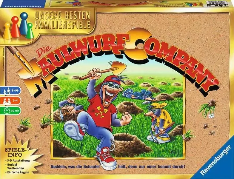Die Maulwurf Company – Ravensburger Lauf- und Brettspiel