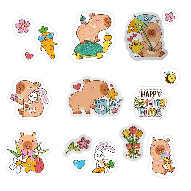 Stickermalbuch mit Diamond-Stickern – Glitzer Malbuch