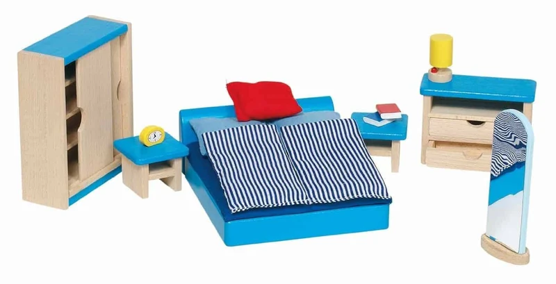 GOKI Schlafzimmer Puppenmöbel aus Holz