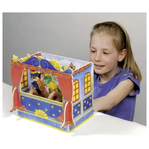 Goki Fingerpuppentheater aus Holz