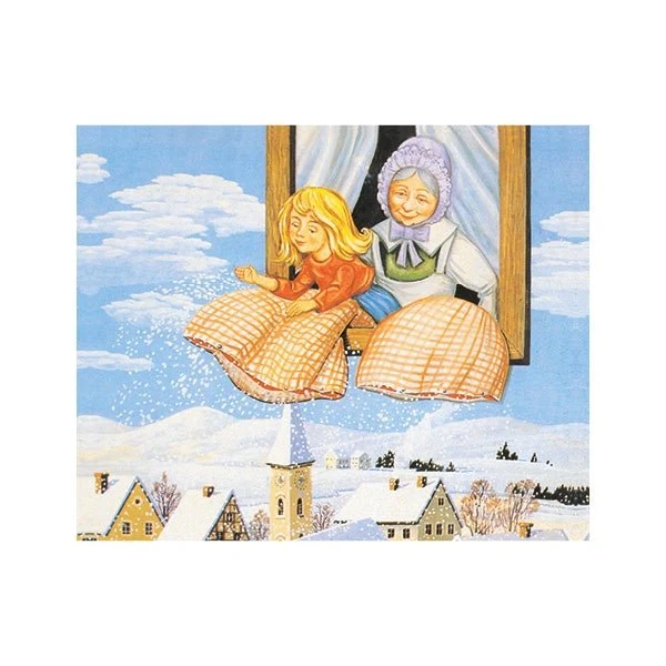 Märchen Würfelpuzzle aus Holz
