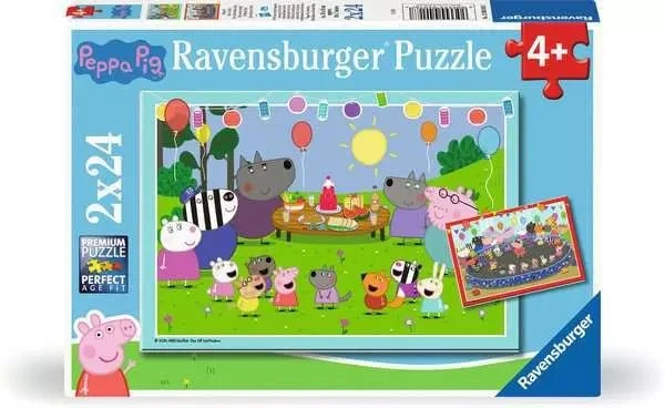 Kinderpuzzle ab 3 Jahren - Partyzeit! Peppa Pig