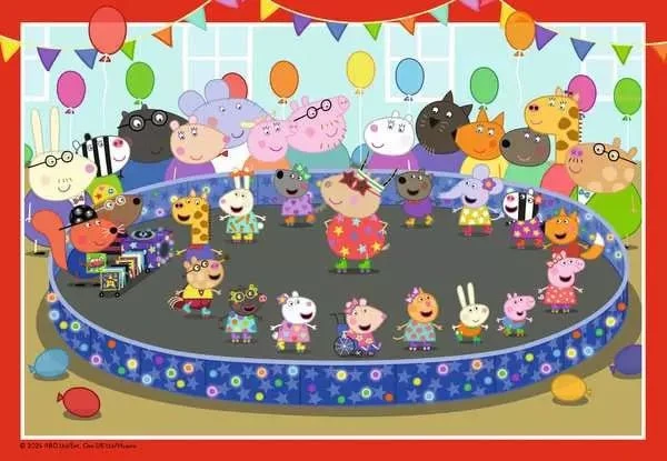 Kinderpuzzle ab 3 Jahren - Partyzeit! Peppa Pig