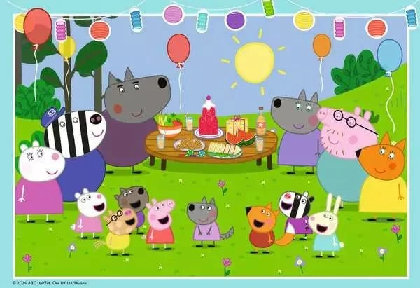 Kinderpuzzle ab 3 Jahren - Partyzeit! Peppa Pig