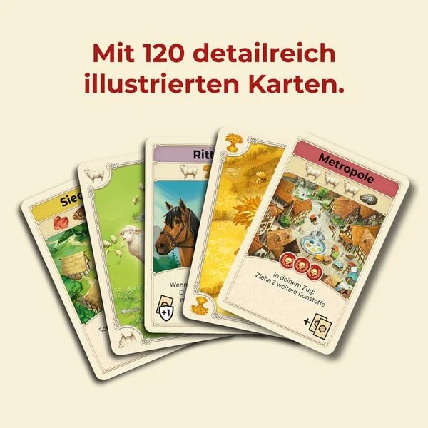 Catan – Das Kartenspiel – Gesellschaftsspiel – Kosmos