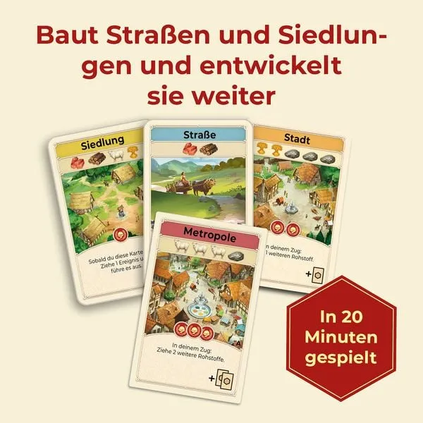 Catan – Das Kartenspiel – Gesellschaftsspiel – Kosmos