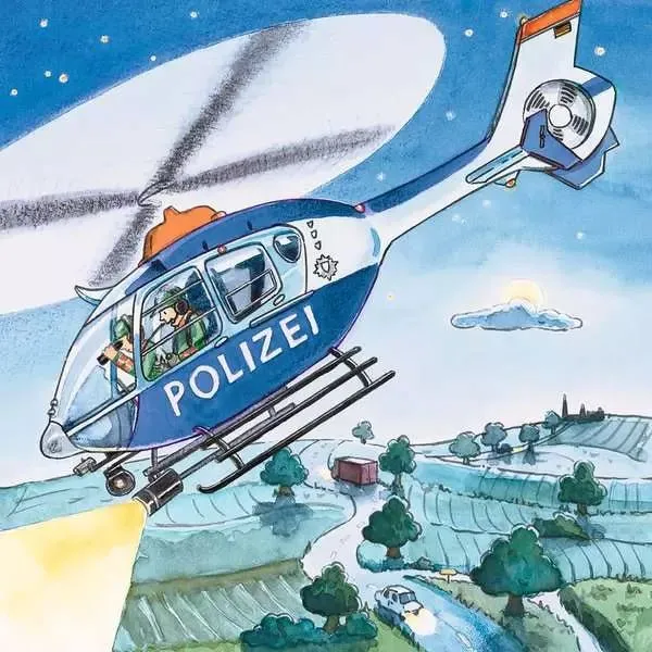 Polizeieinsatz – Ravensburger Kinderpuzzle 3x49 Teile