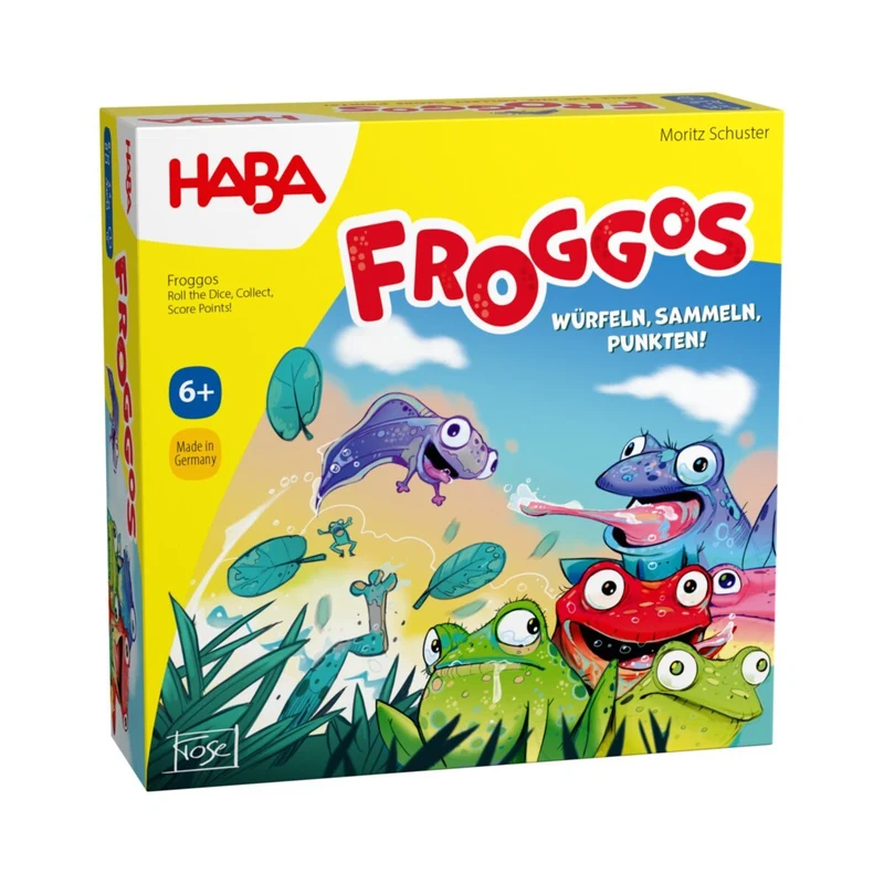 HABA Froggos Sammelspiel, Würfelspiel