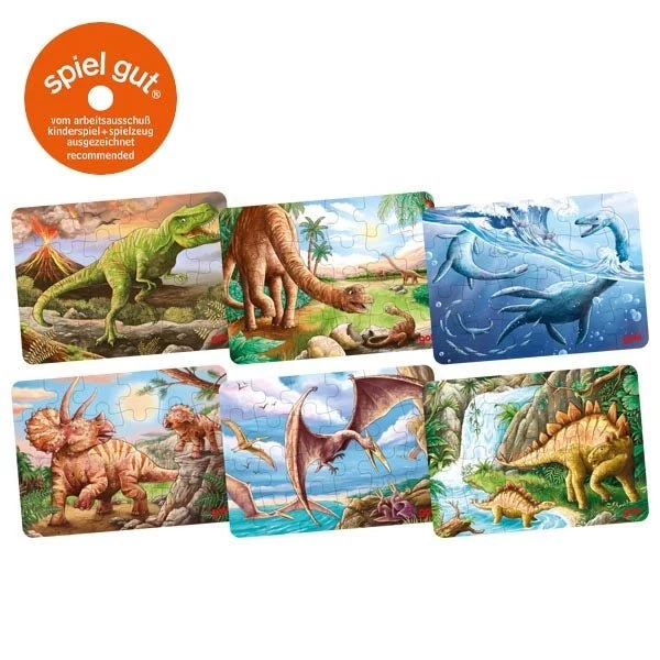Goki Minipuzzle Dinosaurier, 1 Stück