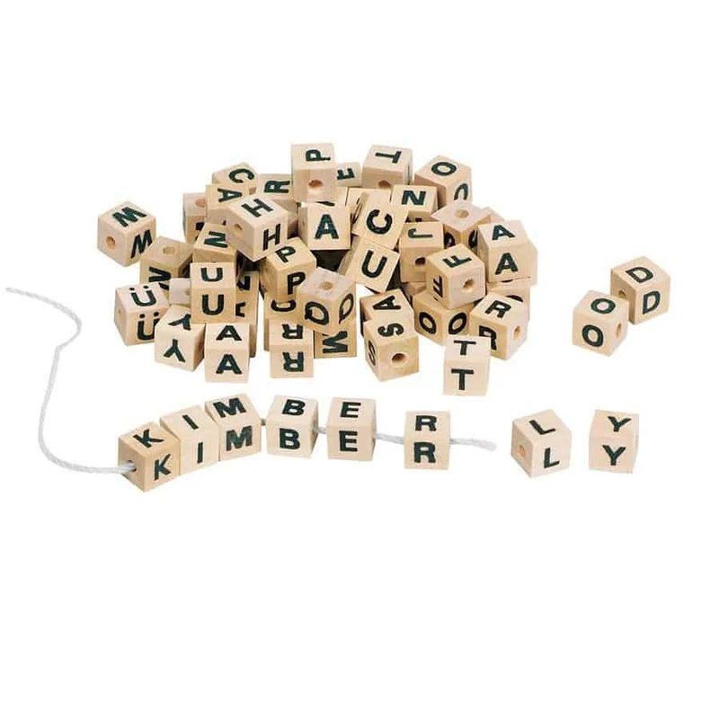 Goki Buchstabenwürfel aus Holz