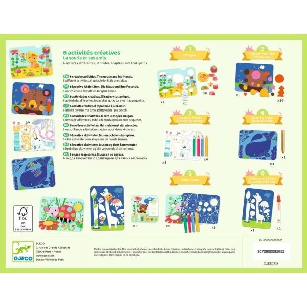 Kreativset Die Maus – Djeco
