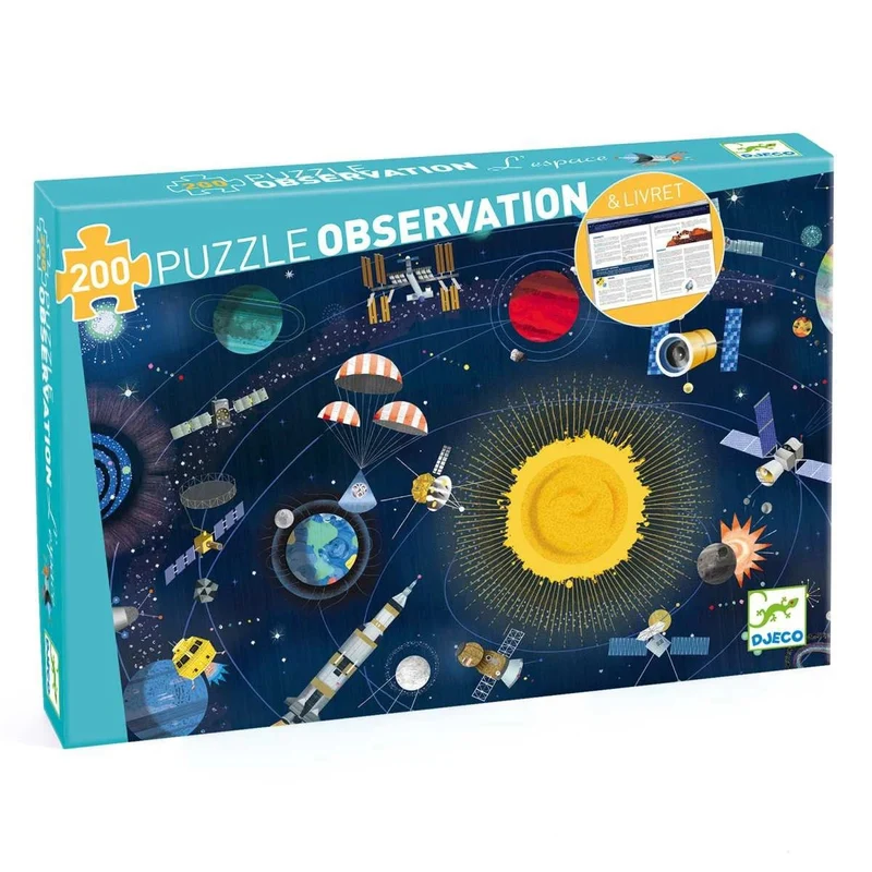 Wimmelpuzzle: Der Weltraum - 200 Teile