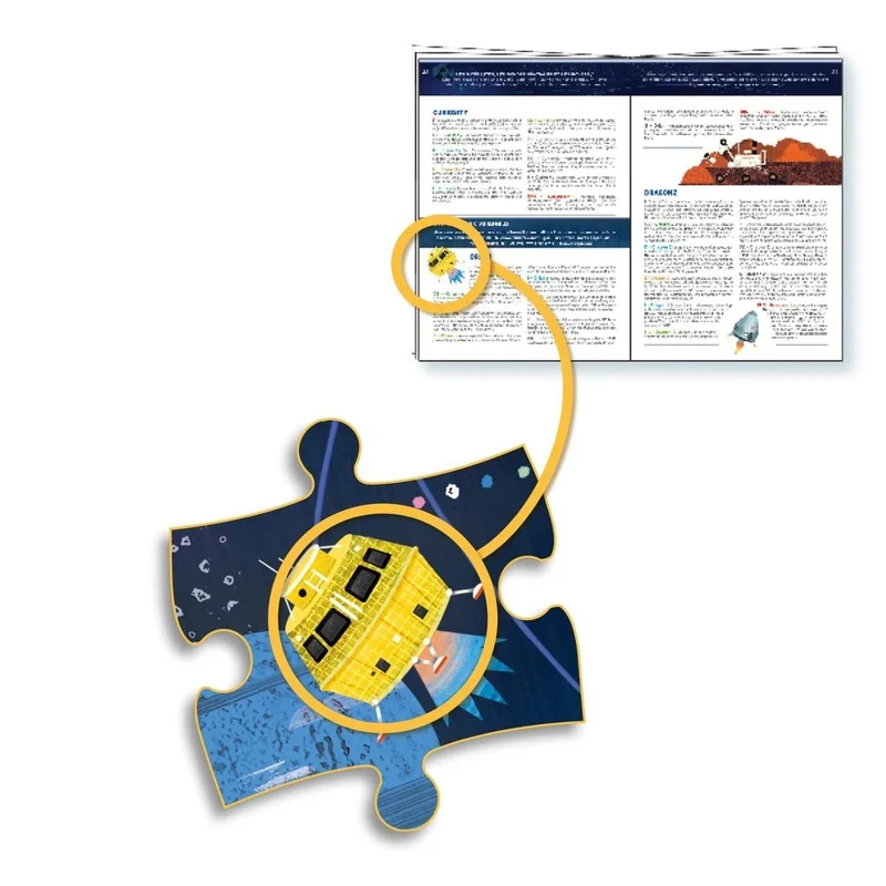 Wimmelpuzzle: Der Weltraum - 200 Teile
