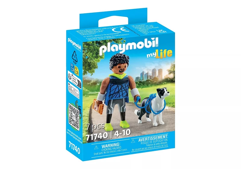 Playmobil® MyLife 71740 - Jogger mit Border Collie