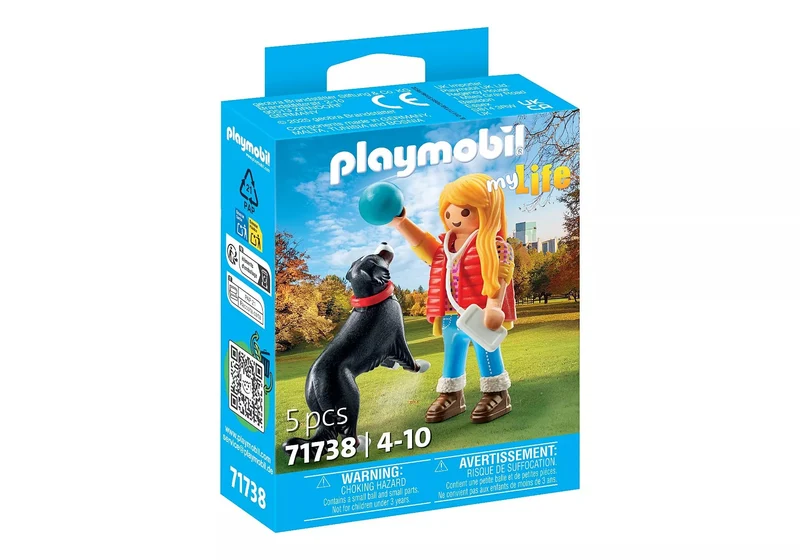 Playmobil® My Life 71738 - Frau mit Sennenhund