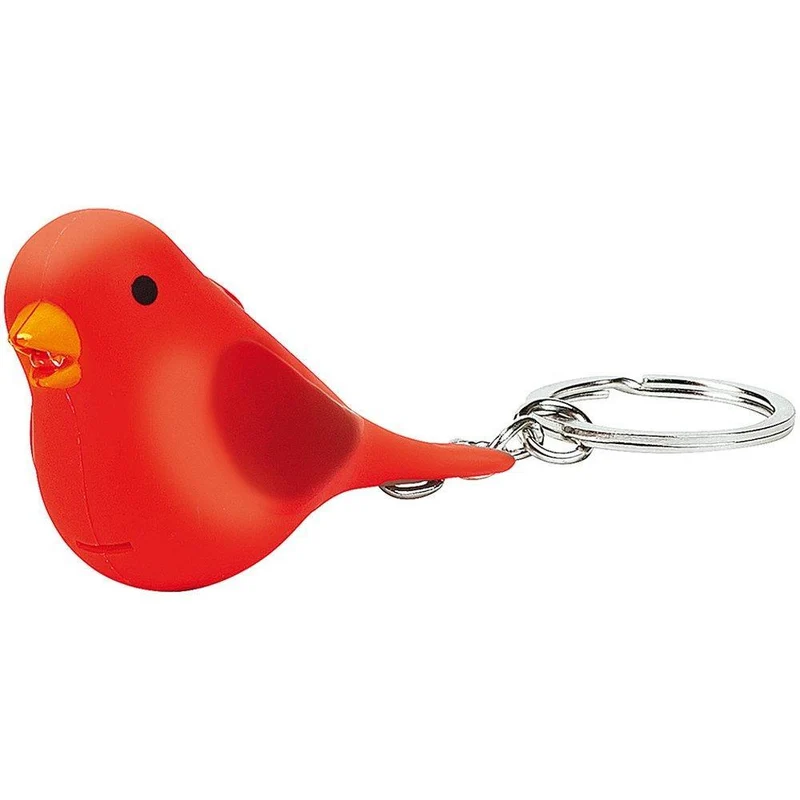 Leuchtende Zwitscher Vögel Schlüsselanhänger