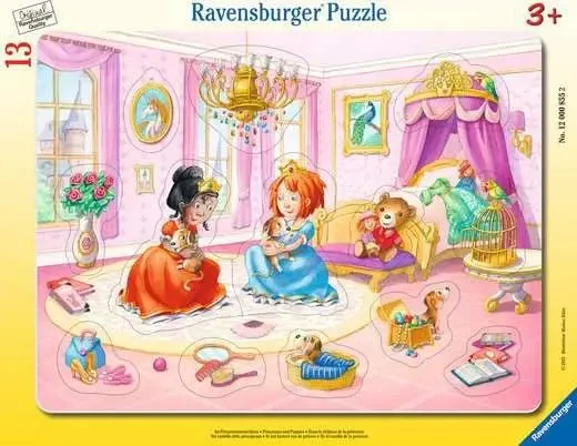 Rahmenpuzzle - Im Prinzessinnenschloss
