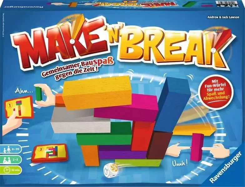 Make ’n’ Break – Ravensburger Geschicklichkeits- und Bauspiel